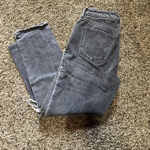 PacSun High Rise Women's Jeans - Dark Gray